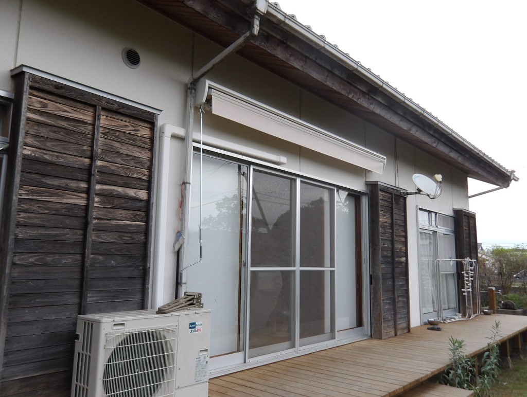 新設オーニングテント