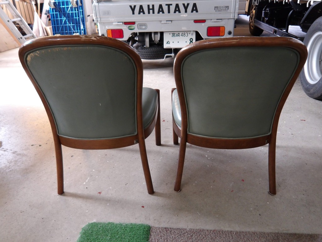 椅子生地の張り替え