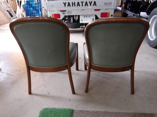 椅子生地の張り替え