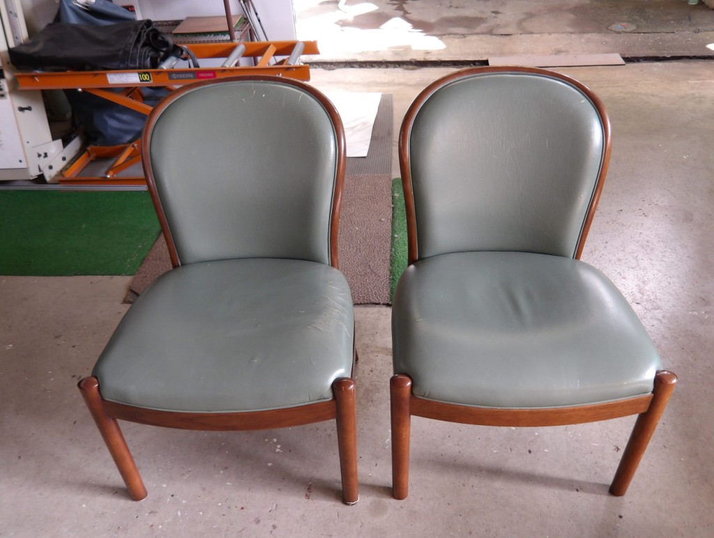 椅子生地の張り替え