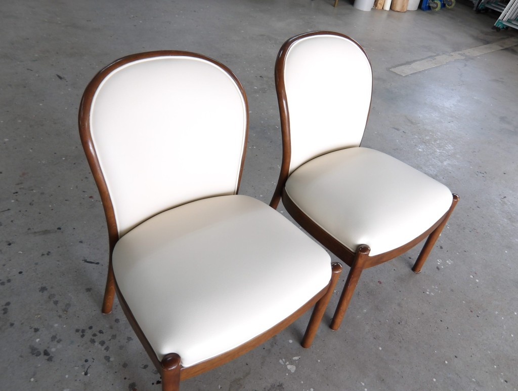 椅子生地の張り替え