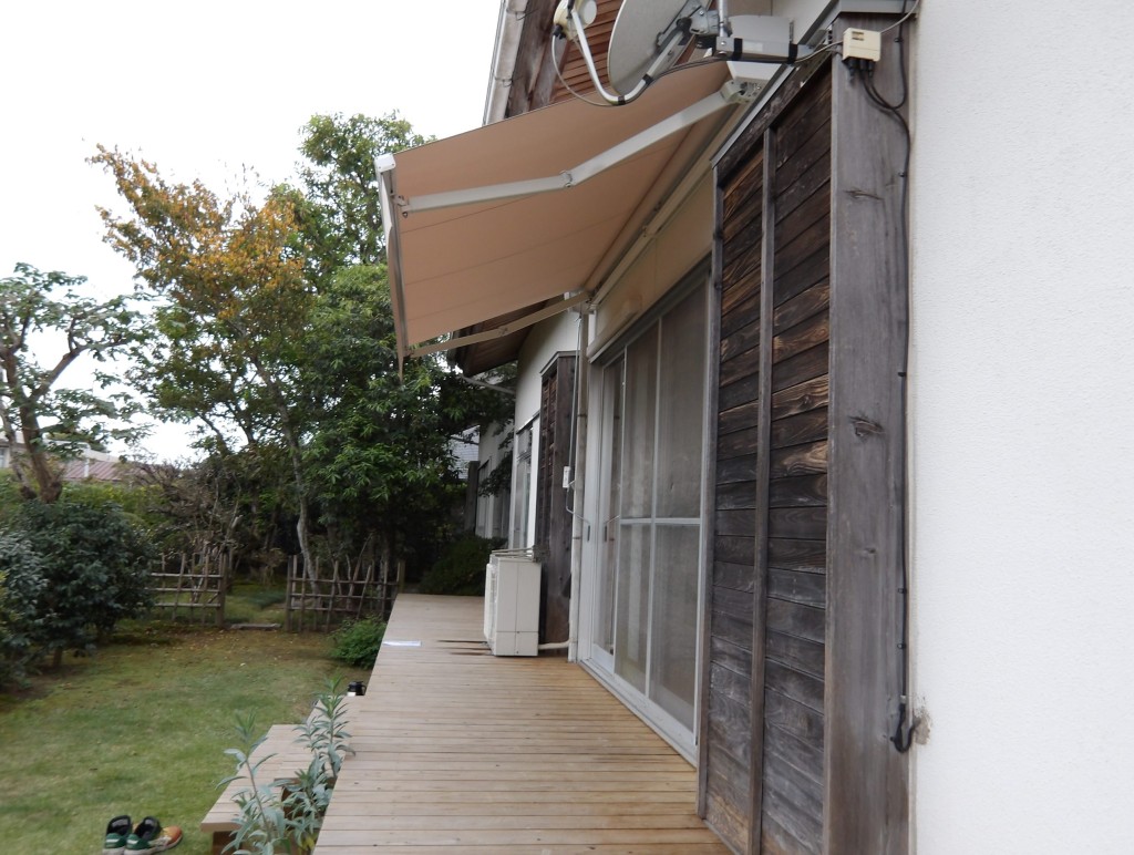 新設オーニングテント