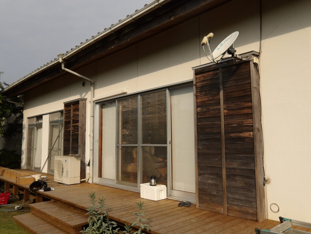 新設オーニングテント